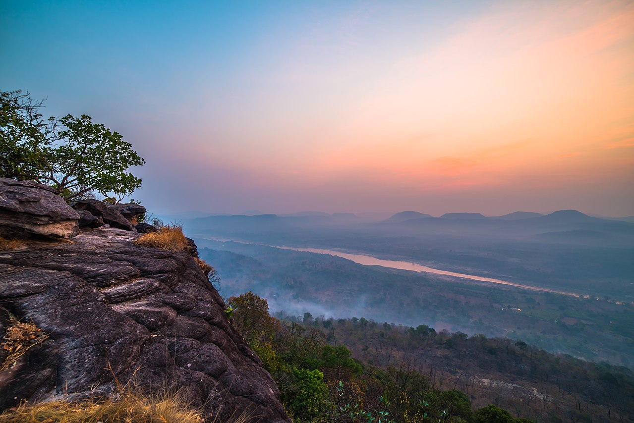 A natural heritage site in Thailand.